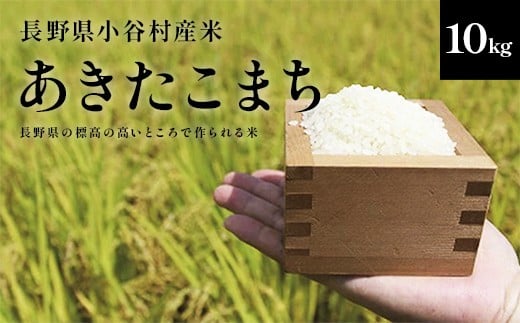 【令和7年度産】長野県小谷村百姓七人衆のあきたこまち　１０kg