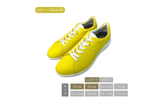 B-FOUR  H1001 YELLOW　MEN'S 24.5～27.0cm  LADY'S 23.0 / 24.0cm [№5990-0778]