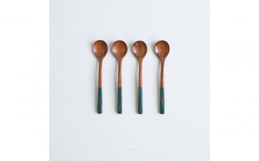 さざなみ漆器のスプーン小