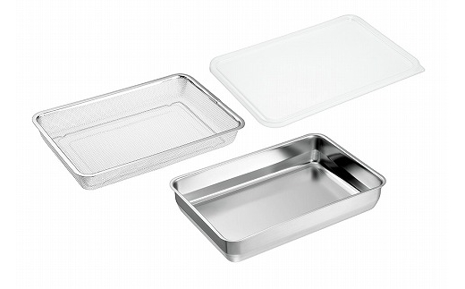 YB-750 燕熟の技 ユニット1/1バット & ザル蓋付 FC015413 2415787 - 新潟県燕市