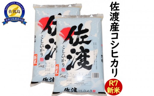 令和7年産 新潟県 佐渡島産 米杜氏コシヒカリ 10kg(5kg×2) 受注精米 2420502 - 新潟県佐渡市