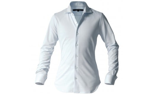 DJS-002 decollouomo メンズドレスシャツ長袖（生地／コンコルド）サックスブルー／Mサイズ 2417421 - 和歌山県和歌山市