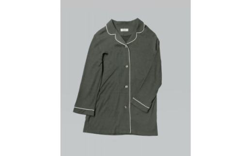 パイピングパジャマセットアップトップス ログウッドエンジュグリーン【1694996】