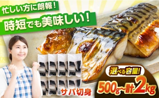 ノルウェー産 塩サバ 切り身 500g～2kg 選べる容量 若狭小浜加工 あえて骨付き 鯖 さば サバ 業務用 まとめ買い 小浜市 / まるほ商店 【配送不可地域：北海道・沖縄・離島】  [BFCS012] [BFCS013] [BFCS014] 