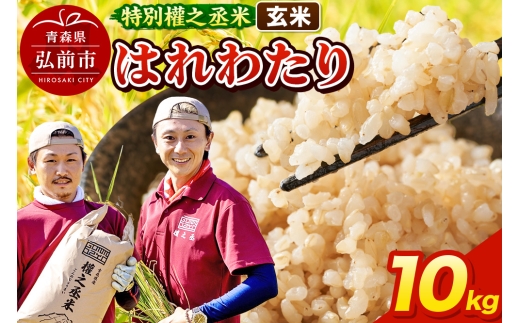 はれわたり 10kg ［玄米］ 特別權之丞米 青森県産 令和7年産
