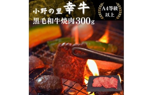 ＜小町の里・幸牛＞黒毛和牛焼肉　300g【1133287】 696362 - 福島県小野町
