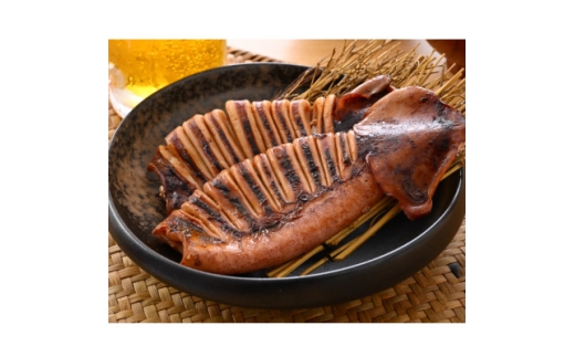 ＜直火焼き魚＞肉厚するめいか照焼 2杯入 加熱済【1700243】