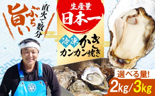 おうちで牡蠣小屋気分！【瞬間冷凍】カンカン焼き 3kg カキ かき 広島 料理 簡単 魚介類 海鮮 ギフト 広島県産 江田島市/株式会社門林水産 [XAO033] 牡蠣 冷凍 むき身 殻付き 殻付 殻 かき カキ 生牡蠣 広島牡蠣 オイスター カキフライ 魚介類 魚介 貝類 海鮮 広島県産 国産 産地直送 贈答 ギフト 特産品 1420118 - 広島県江田島市