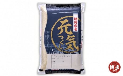 福岡県産 元気つくし 5kg (5kg×1袋) (令和7年産) 2499104 - 福岡県福岡市