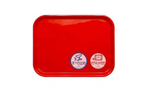 TATSU-CRAFT マグネット ノンスリップ トレー カラー 41cm RE レッド［Tk1173］ 2535846 - 和歌山県海南市