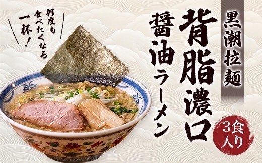 黒潮ラーメン　3食分【1714439】