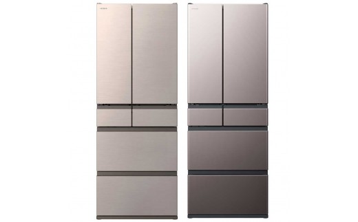 日立 冷蔵庫【標準設置費込み】 HWCタイプ  6ドア フレンチドア(観音開き) 617L『2026年度モデル』R-HWC62Y【全2色】（色をお選びください）【生活家電 日用品 人気 おすすめ 】