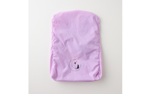袋一体型 撥水ランドセルカバー (パープル)｜ランドセルカバー 雨の日 入学祝 準備 卒園祝 [1265]