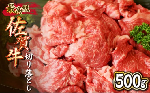 500g【佐賀牛】切り落とし B-1016