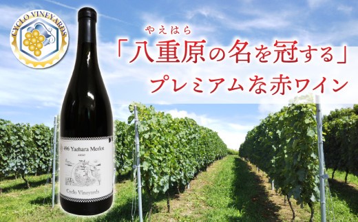 凍霜害 応援‼　「八重原の名を冠する」プレミアムな赤ワイン【496ワイナリー】