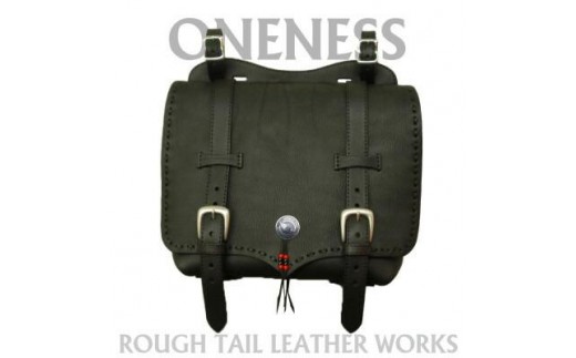 ラフテール【ワンネス サドルバッグ Lサイズ】ブラック×ブラック ONE-SB-BKBK-L