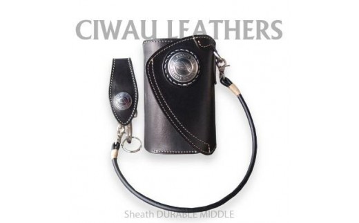 ラフテール【デュラブル ミドルウォレット B-type】BK CW-SHE-DU-BK-B-M