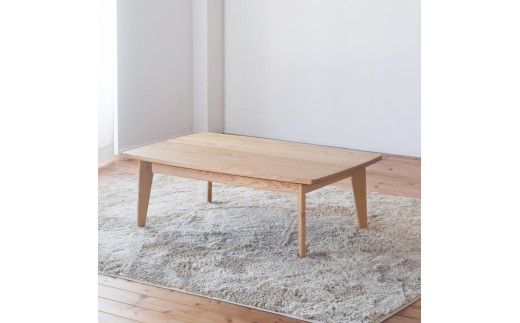 栗のスクエアこたつ【こたつ単体/幅120cm】