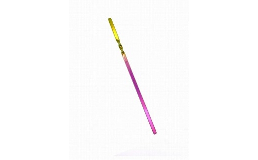 チタン製マドラー (サクラピンク)【 グラデーションカラー、軽量、丈夫 】 FC008140