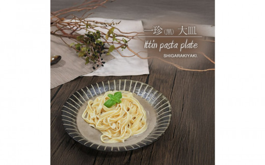 信楽焼 パスタ皿 カレー皿 陶器 【一珍】