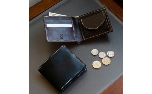 2つ折り財布【福岡市内製造】＜レッド＞