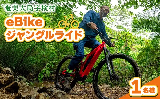 選べる人数 eBikeジャングルライド 奄美大島 宇検村 鹿児島県 旅行 自然 冒険 完全プライベート
