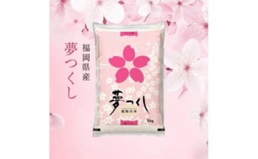 夢つくし ゆめつくし 無洗米 お米 米 精米 白米 15kg (5kg×3袋) 5キロ 10キロ 15キロ 無洗米 お米