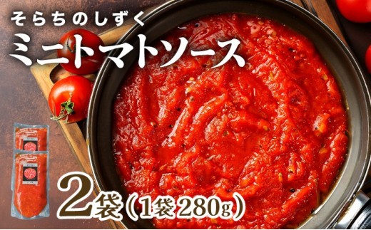 空知の恵みをギュッと凝縮 そらちのしずくトマトソース 2袋【a127-006】