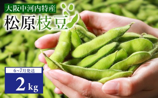 【先行予約】【濃厚な甘み】有機肥料・減農薬 枝豆 大粒 選べる 2kg ぷっくりホクホク食感！ えだまめ 夏野菜 旬 産地直送 冷蔵 お中元 上田ファーム 大阪府 松原市