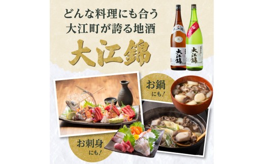 ≪先行受付≫日本酒（生酒） 大江錦初しぼり【年始お届け】