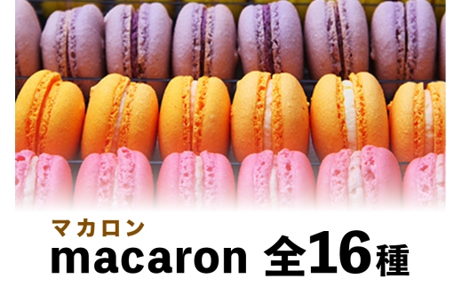アミエル人気のころんと可愛いマカロン詰合せセット 全16種｜アミエル マカロン 詰め合わせ つめ合わせ 菓子 お菓子 [0627]
