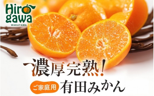 有田育ちの ご家庭用 完熟 有田みかん 10.2kg(10kg+200g) 農家直送 わけあり 訳あり ※2026年11月上旬から下旬頃に順次発送予定 / 温州みかん みかん フルーツ 果物  柑橘 くだもの 人気 和歌山 【配送不可地域：北海道・離島・沖縄県】【ard004-c-10d2-11A】