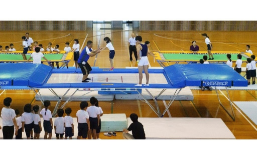 子どもの夢実現事業に活用しています。