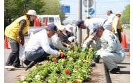 『水と緑と花のまちづくり事業』