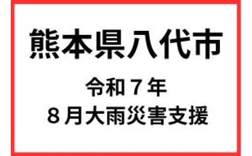 令和7年8月大雨災害支援
