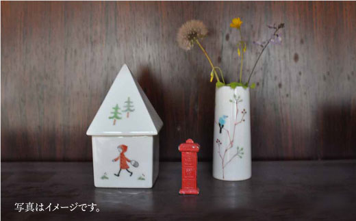 波佐見焼】赤ずきん大好きセット 花瓶 茶碗 マグカップ 含む 計14点