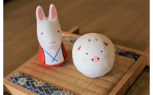倉吉の伝統工芸】 はこた人形 （Bセット） 工芸品 民芸品 伝統工芸品