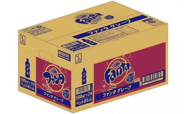 ファンタグレープ500ml×24本セット 【 ペットボトル 炭酸 飲料 】 - 神奈川県海老名市｜ふるさとチョイス - ふるさと納税サイト