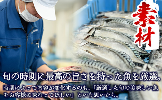 No.203 旬の厳選!干物詰合せ<計24枚>あじ、とろさば開き、鯛など8種