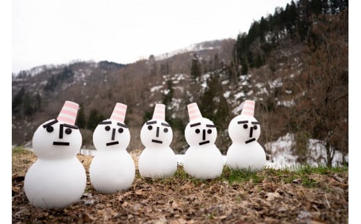 期間限定〉飛騨かわい天然雪だるま 天然雪 ギフト プレゼント - 岐阜県 