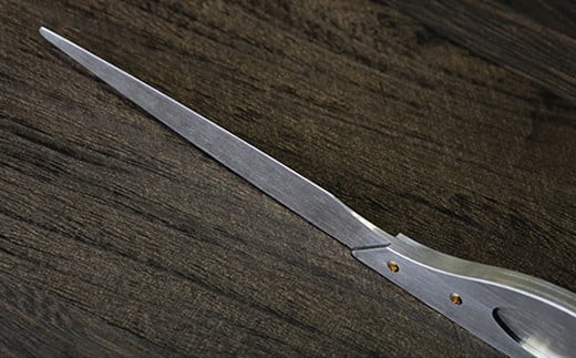BLA ステンレス ハサミ/ペーパーナイフ 2個セット ケース付 はさみ 鋏　紙ナイフ 未使用? 文房具　ya0987