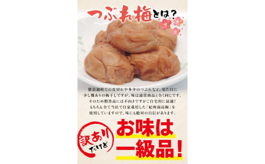 紀州南高梅 ＜つぶれ梅＞うす塩1.5kg【ハチミツ入】塩分10% なかやまさんちの梅干 うめ ウメ【nky014-115k】 -  和歌山県北山村｜ふるさとチョイス - ふるさと納税サイト