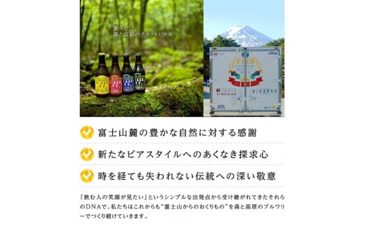 富士桜高原ビール 定番4種8本セット クール便配送 ビール 地ビール 飲み比べ 瓶ビール お酒 酒 詰め合わせ クラフトビール 富士桜高原麦酒 ギフト  贈答 お中元 お歳暮 誕生日 山梨県 笛吹市 100-012 - 山梨県笛吹市｜ふるさとチョイス - ふるさと納税サイト