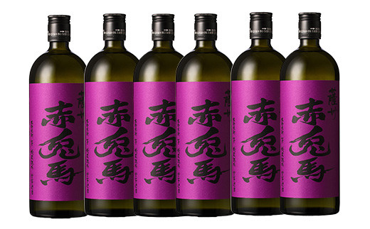 未開封】紫の赤兎馬 一升瓶6本セット酒 - 焼酎