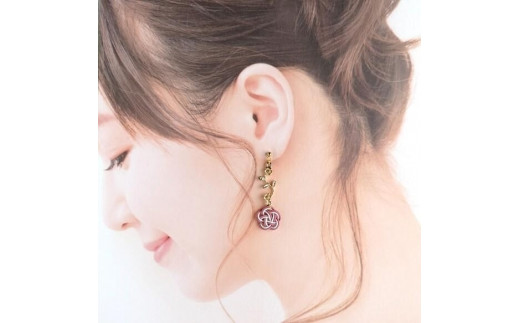 すおう＊ 『花時』アシンメトリーピアス/水引ピアス アクセサリー ピアス 雑貨 ファッション おしゃれ かわいい きれい レディース 女性 手作り  ハンドメイド 両耳 花柄 AM00316 - 京都府京丹後市｜ふるさとチョイス - ふるさと納税サイト