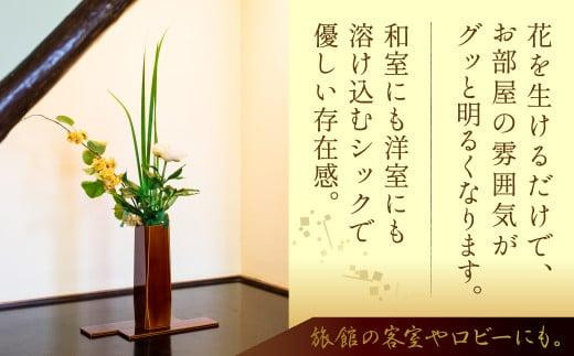 ■6349■未使用■飛騨春慶 置物 花器 花瓶 華器 和風 玄関 和室 伝統工芸
