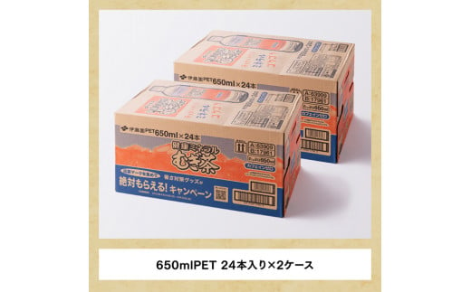 6ヶ月定期便】 伊藤園 健康ミネラル むぎ茶 （ PET ） 650ml×48本 【 送料無料 カフェインゼロ 麦茶 ペットボトル カロリーゼロ 飲料  】 - 宮崎県川南町｜ふるさとチョイス - ふるさと納税サイト