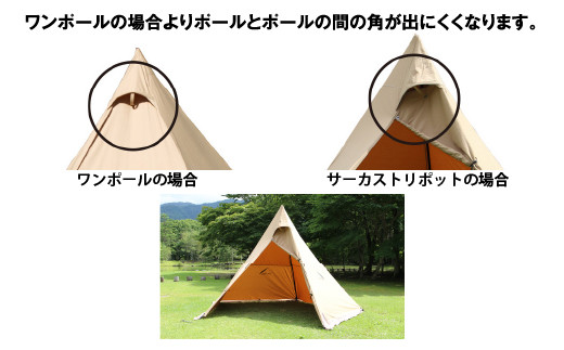 サーカストリポット レギュラー | tent-Mark DESIGNS テンマクデザイン WILD-1 ワイルドワン キャンプ アウトドアギア  ※着日指定不可 - 栃木県宇都宮市｜ふるさとチョイス - ふるさと納税サイト