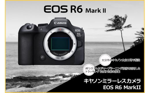 キヤノンミラーレスカメラ EOS R6 Mark Ⅱ・RF24-105 L IS USM レンズキット 大分市 高画質 追尾 ミラーレス 一眼 カメラ  レンズ セット 動画 撮影 R14152 - 大分県大分市｜ふるさとチョイス - ふるさと納税サイト