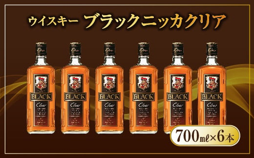 飲料・酒ブラックニッカ4ℓ×6本 - ウイスキー